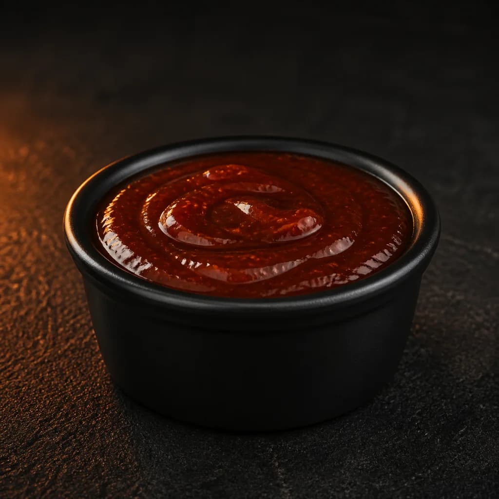 Pote de molho barbecue artesanal